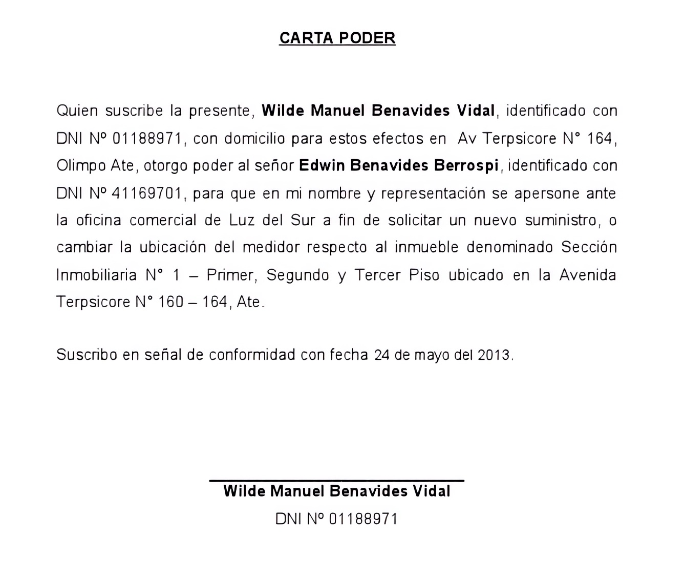 Carta Poder Para Ceder Derechos De Un Terreno guiaexperta.website